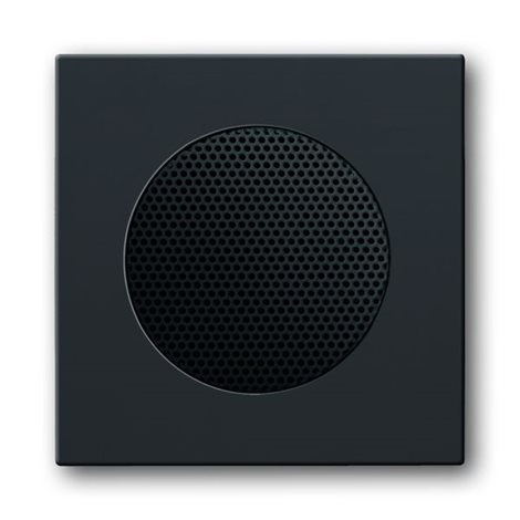 2CKA008200A0078 Kryt pro reproduktor, s kulatou mřížkou (AudioWorld); antracitová; 8253-81