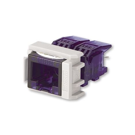 R304374 Zásuvka RJ 45-8 Cat.6 nestíněná (R&D Masssari)-do nosné m.