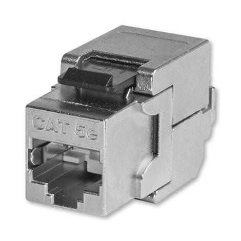 RJ45C5S Přístroj zásuvky datové stíněné Modular Jack RJ 45-8 Cat. 5eS