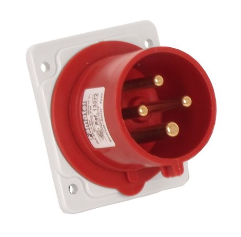 Přívodka vestavná 13372 IP44/400V/32A/4P 6h, přímá - SpeedPRO
