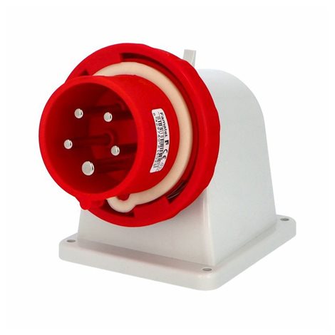 Přívodka vestavná 14351 IP67/400V/16A/5P 6h, úhel 90°
