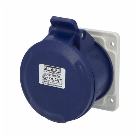 Zásuvka vestavná 23273 IP44/230V/32A/3P 6h, přímá - SpeedPRO