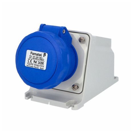 Zásuvka nástěnná 24290 IP67/230V/16A/3P 6h - SpeedPRO