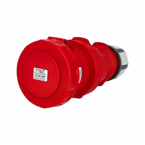 Spojka 24307 IP67/400V/125A/5P 6h, přímá
