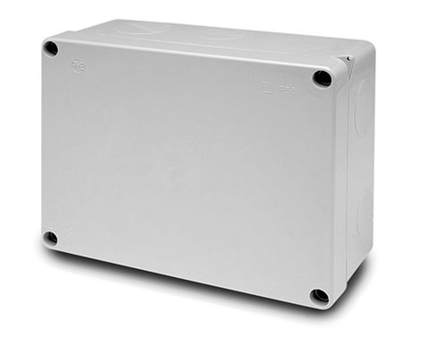 Krabice AcquaBOX 3074 IP55 235x182x95mm, plné víko, hladké boky
