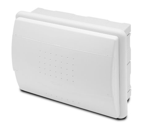 Rozvodnice NUOVA 3708 IP40, 8mod., pod omítku, neprůhl. dveře, 215x260x100mm