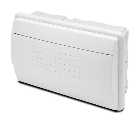Rozvodnice NUOVA 3712 IP40, 12mod., pod omítku, neprůhl. dveře, 215x305x100mm