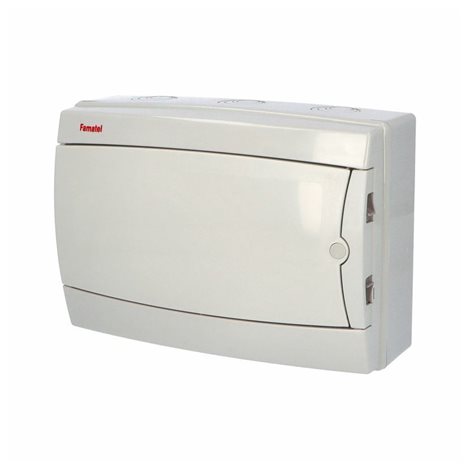 Rozvodnice Acqua 3912 IP65, 12mod., na omítku, neprůhl. dveře, 215x305x110mm