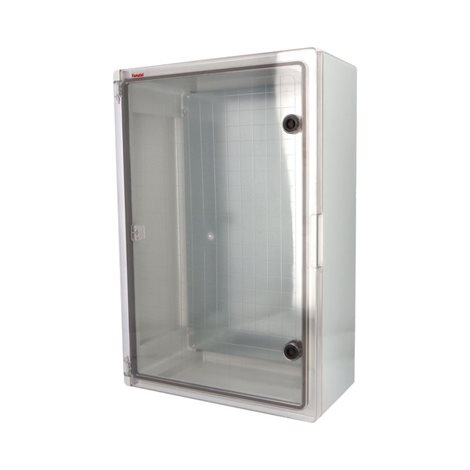 Skříň 39146-T MAGNA IP65, 600x400x200mm, průhledné dveře, součást: montážní deska