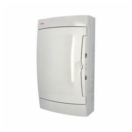 Rozvodnice Acqua 3942 IP65, 42mod., na omítku, neprůhl. dveře, 565x310x150mm