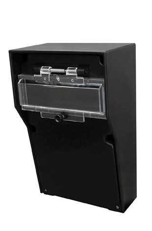 Skříň RubberBOX 4015 IP65, 9,5mod; 340x215x130mm (v x š x h)