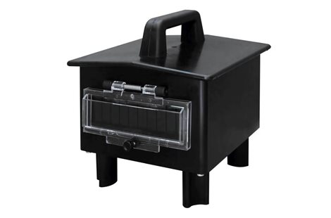 Skříň RubberBOX 4102 IP65, 9,5mod., přenosná s držadlem, 290x270x270mm (v x š x h)