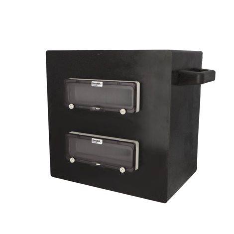 Skříň RubberBOX 4124, 24mod., 400x400x275mm
