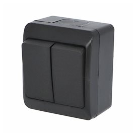 GALATEA IP44 Spínač sériový č.5 (černá)