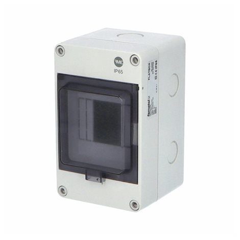 Rozvodnice FlatBOX 5904 IP65, 4mod., na omítku, průhl. dveře, 170x105x112mm 1