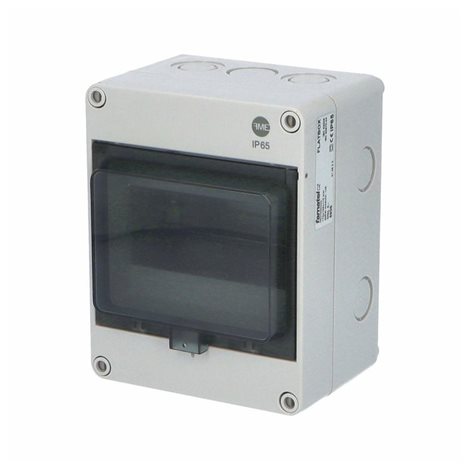 Rozvodnice FlatBOX 5906 IP65, 6mod., na omítku, průhl. dveře, 170x135x114mm 1