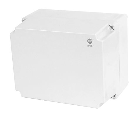 Krabice SolidBOX 68180 IP65, 220x170x146mm, plné víko, hladké boky