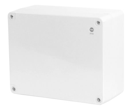 Krabice SolidBOX 68200 IP65, 270x220x126mm, plné víko, hladké boky