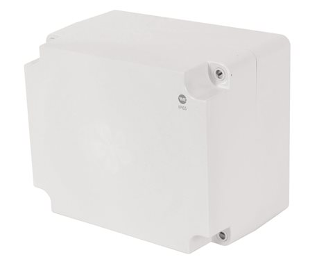 Krabice SolidBOX 68210 IP65, 270x220x168mm, plné víko, hladké boky