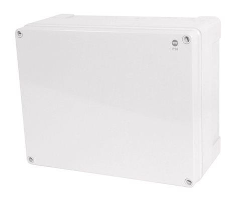 Krabice SolidBOX 68260 IP65, 340x270x165mm, plné víko, hladké boky
