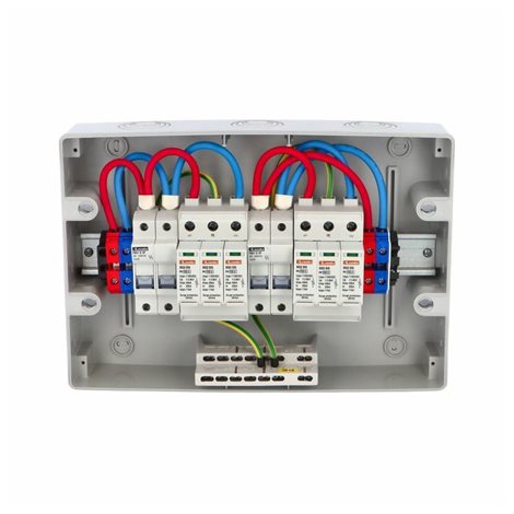 fr39121-DC-0-2-2 fotovoltaická rozvodnice pro dva stringy IP65, Un=1000V 3