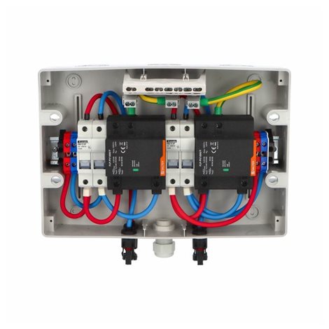 fr39261-DC-0-2-2 fotovoltaická rozvodnice pro dva stringy IP65, Un=1000V 4