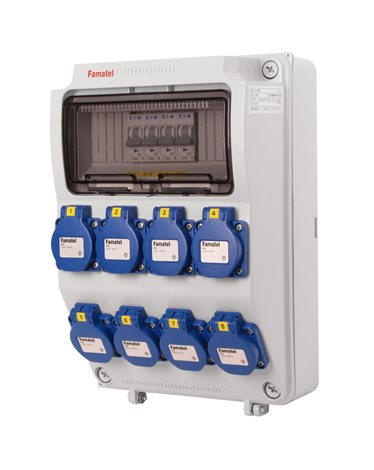v1105 - ZSF80000000.0 /3958  Zás.skříň IP54 jištěná bez chrániče