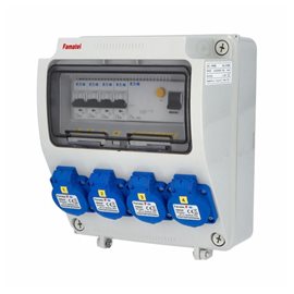 v145-6kA - ZSF40000000.1 /3957  Zás.skříň IP54 jištěná s chráničem 40/4/003