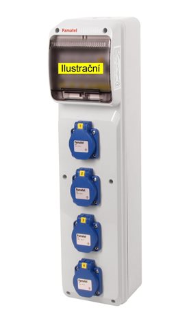 v281 - ZSF40000000.V /3950  Zás.skříň IP54 pouze vydrátovaná