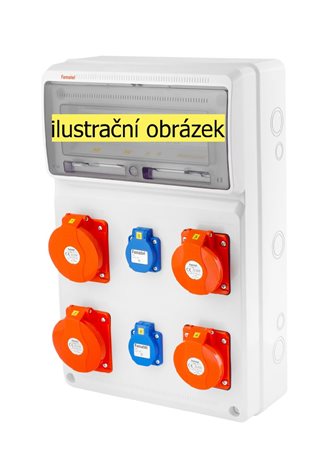 v837 - ZSF20202000.V /3952  Zás.skříň IP54 pouze vydrátovaná