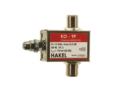 KO-9P koaxiální přepěťová ochrana