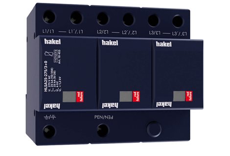 HLSA25-275/3+0 svodič bleskových proudů typu T1+T2+T3 1