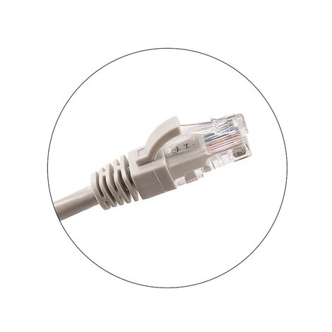 KEN-C5E-U-010 KELine, patch kabel Cat.5E UTP PVC šedý 1 m 2