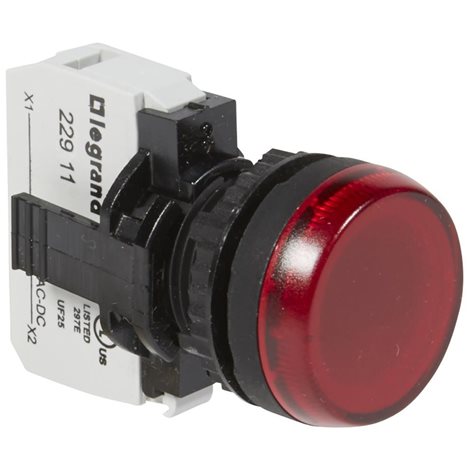 023771 OSMOZ SIGNÁLKA LED 24V ČERV.
