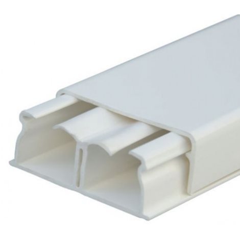 030007 LIŠTA DLPLUS 20X12,5 + PŘÍČ. 1
