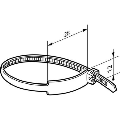 032063 VYV.PÁSEK COLRING 4,6X180 VNIT 1