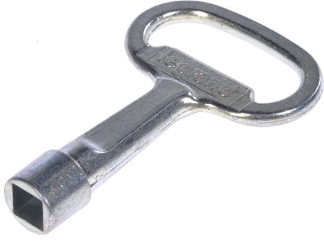 036538 KLIČKA KOV,4HRAN VNĚJŠÍ 6MM