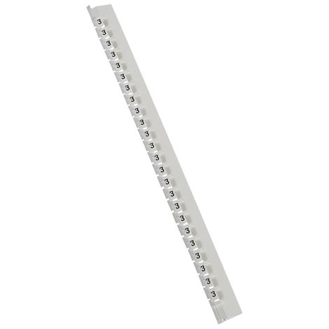 037783 MEMOCAB ČÍSLICE 3 ŠÍŘE 2,3MM  