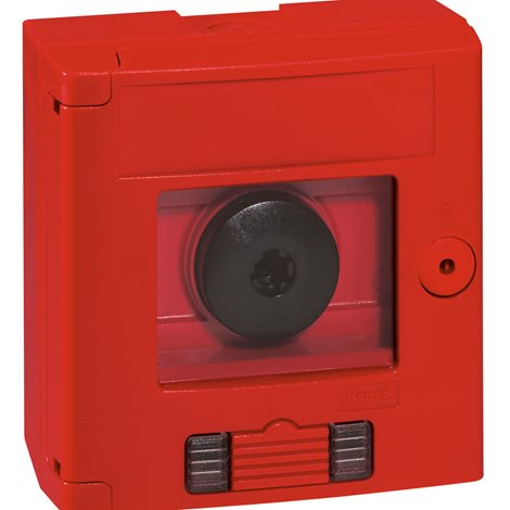 038024 tlačítko, nouzový vypínač v pouzdře 230 V/AC 6 A 1 spínací kontakt, 1 rozpínací kon