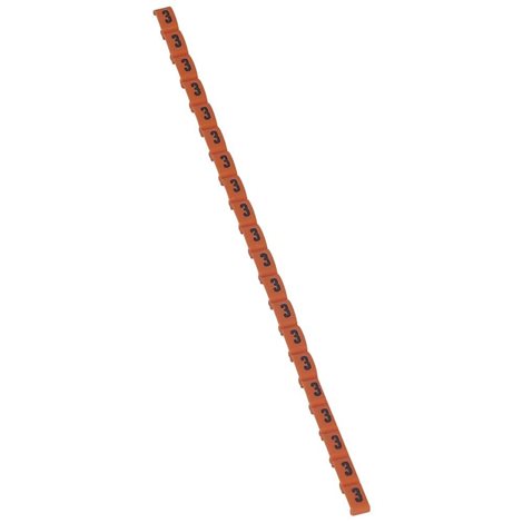 038403 DUPLIX ZNAČKA 3 ORANŽOVÁ