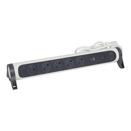 049420 PR.PŘÍV.5X2P+T,USB A+C,PO 1,5M
