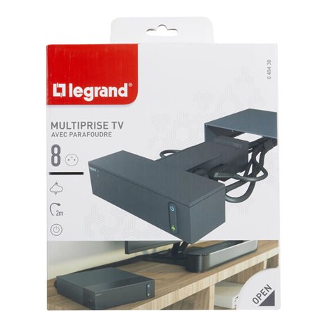 049430 TV HUB 4X2P+T,4X2P,PO,2M KABEL 2