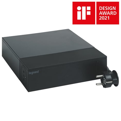 049430 TV HUB 4X2P+T,4X2P,PO,2M KABEL 1