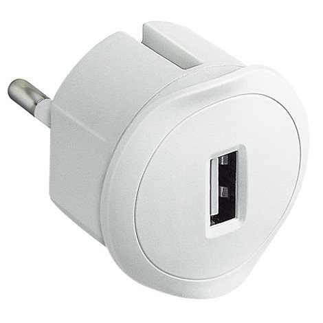050680 USB ADAPTÉR DO ZÁSUVKY BÍLÁ
