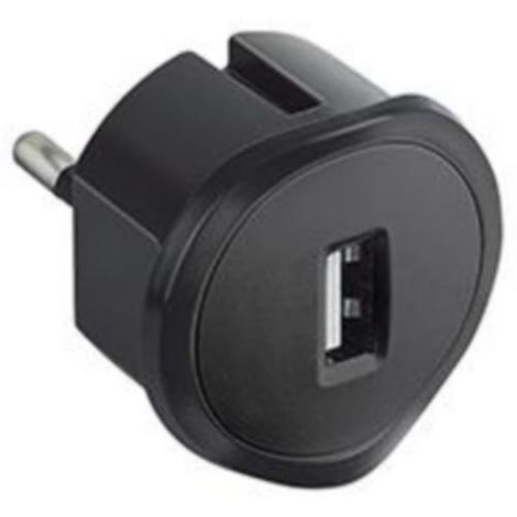 050681 USB ADAPTÉR DO ZÁSUVKY ČERNÁ 1