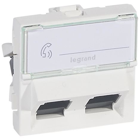 076506 MOSN 2XRJ45 FTP C6 2M 45°