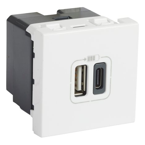 077592 MOSN 2XUSB-A+C NABÍJEČKA 3A 2M