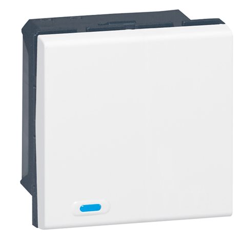 078495 MOSN 2 TLAČ./2M KRYT KNX BÍLÁ