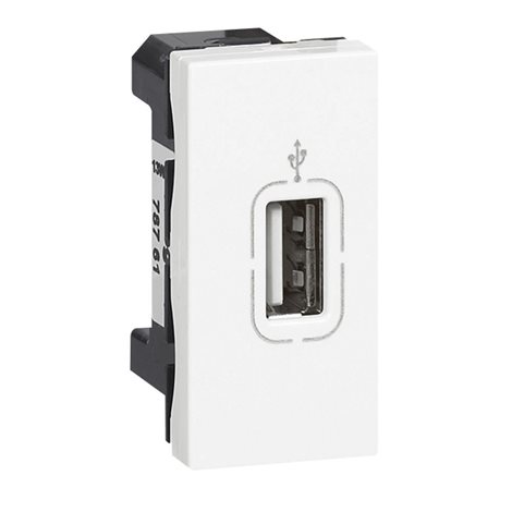 078761 MOSN ZÁS. USB 2.0 1M BÍLÁ