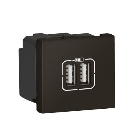 079384 MOSN 2XUSB NABÍJEČKA 2,4A ČERN